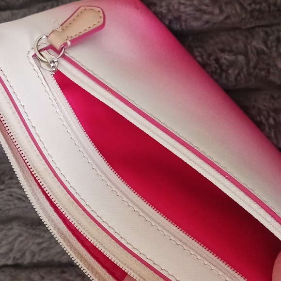 Coach Pink and Cream Women\'s Clutch